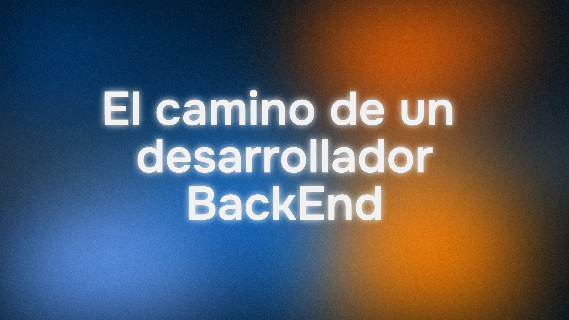 Desarrollador BackEnd